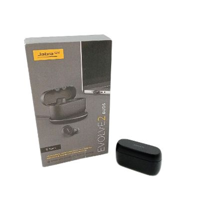 Bild von Jabra Evolve2 Buds True Wireless Bluetooth aktiver Geräuschunterdrückung ANC In-Ear Business Headset Eleganz