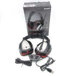 Bild von HUHD Gaming Funkkopfhörer Xbox One XS Mikrofon Sound Gaming-Funkkopfhörer