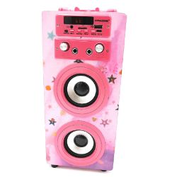 Bild von Dynasonic Bluetooth Lautsprecher Karaoke tragbar Musik Box 3 Generation Soundspaß