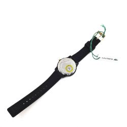 Bild von Lacoste Quarzuhr Damen schwarz Silikonarmband Analog Mode