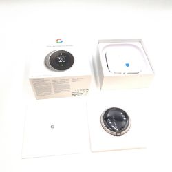 Bild von Google Nest Learning Thermostat 3. Gen WLAN Smart Home Stahlthermostat