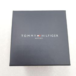 Bild von Tommy Hilfiger Quarz Uhr Herren schwarzes Zifferblatt Chronograph Designer