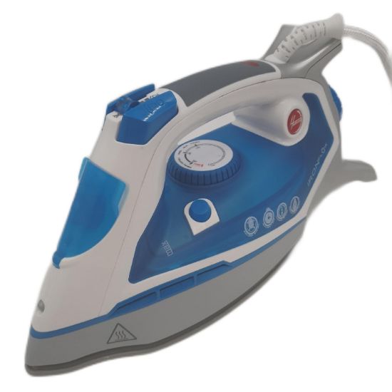 Bild von Hoover 2600 TIF 26001 Ironflow Blau Kunststoff Dampfbügeleisen 45 0.4L Bügelstation