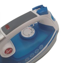 Bild von Hoover 2600 TIF 26001 Ironflow Blau Kunststoff Dampfbügeleisen 45 0.4L Bügelstation