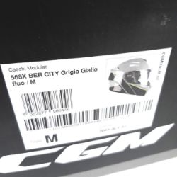 Bild von CGM Modularer Helm 568X BER CITY Grau Fluo Gelb M 57-58cm Amerikanisch