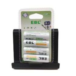 Bild von EBL AA Akku 8er Pack 2800mAh 1,2V Batterien Lithium-Ionen schnelle Aufladung