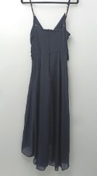 Bild von Morgan Damenkleid Marineblau Träger mittellang sommerlich elegant modisch