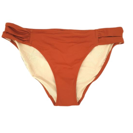 Bild von Essentials Bikini Unterteil Damen Terrakotta Gr 44 UPF50+ Einsätze Sommerseite