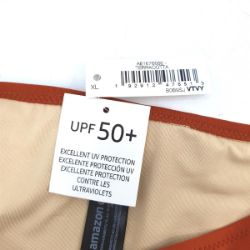 Bild von Essentials Bikini Unterteil Damen Terrakotta Gr 44 UPF50+ Einsätze Sommerseite