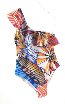 Bild von Desigual Damen Bikini Badeanzug L Regular Fit hoher Bund V.369 Beach Swim Fashion