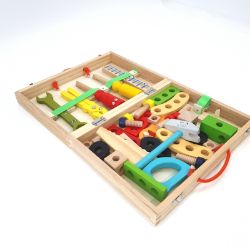 Bild von Werkzeugkoffer Spielzeug Kinder Modellbau Kreativität 3+