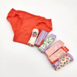 Bild von Amazon Essentials Mädchen 6-7 Jahre Bikini Unterwäsche Multi Packs Slip Hipster Mädchen Wäsche Hose