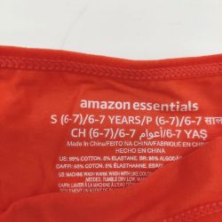 Bild von Amazon Essentials Mädchen 6-7 Jahre Bikini Unterwäsche Multi Packs Slip Hipster Mädchen Wäsche Hose