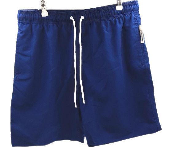 Bild von Amazon Essentials Badeshorts Marineblau L Herren, Schnell Trocknend Swimwear 23 cm