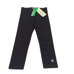 Bild von Benetton Mädchen Leggings 3MT1I0640 XXS Schwarz 100 - Socken Mädchen Leggins