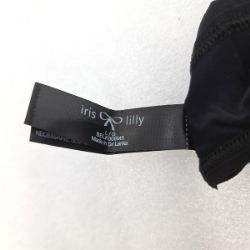 Bild von Iris Lilly Slip Damen Schwarz Panties Mikrofaser hohes Bein Unterwäsche Sexy