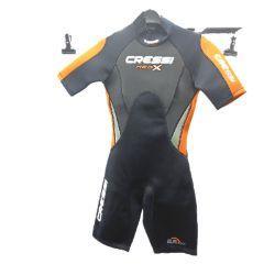 Bild von Cressi Sub S.p.A. Med X Lady Tauchanzug Overall kurz Gr. S2 Wassersport Schwimmen Sil