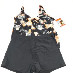 Bild von Tankini Set Badebekleidung Damen schöner Druck Octopus Bademode