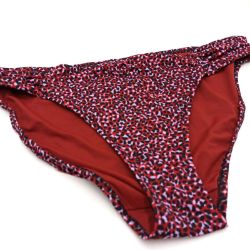 Bild von Amazon Essentials Bikini Unterteil Damen Einsatz seitlich Bademode Ziegelrot