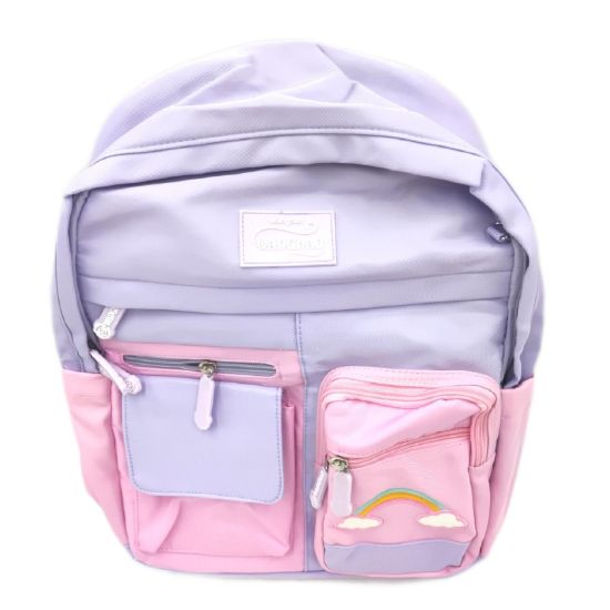 Bild von Amythe Kindergarten Rucksack Mädchen Grundschule Schulranzen Nylon Schultasche Pink