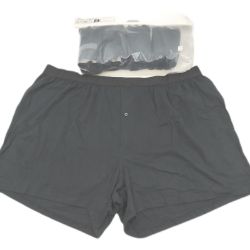 Bild von Amazon Essentials Boxershorts Baumwolle Unterwäsche Slip Herren Schwarz