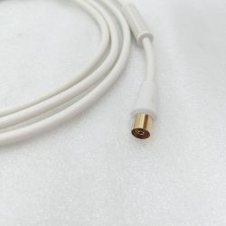 Bild von Perfect TV Kabel Antennen Koaxial IEC auf IEC Buchse Ferrite Anschlusskabel für optimale Signalübertragung