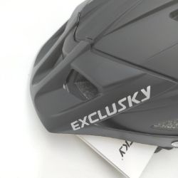 Bild von Exclusky Fahrradhelm mit Visier Unisex Radsport Radhelm Schwarz M 58-62 cm