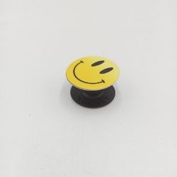 Bild von Mr. Happy Smiley Lächelndes Gesicht Lustiger Humor Niedlich Positives Lachen PopSockets PopGrip: 