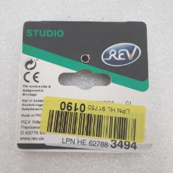 Bild von REV 0208810104 Studio 1fach Rahmen Steckdose Rahmen Lichtschalter etc. weiss Clever