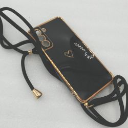 Bild von Vauki Samsung Galaxy S21 5G Halsband Cover Verzinktes Etui Silikon