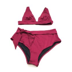 Bild von Iris Lilly Bikini Sets Damen Rot 14 Zweiteiliger Badeanzug AUK205905 Sexy