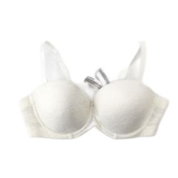 Bild von Iris Lilly Spitzen BH trägerlos Damen BHs Sexy Weiß Intimates 38B