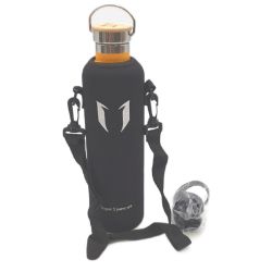 Bild von Super Sparrow 1L Vakuumisolierflasche Trinkflasche auslaufsicher BPA-frei Silbergrau