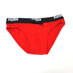 Bild von PUMA Badeslip Swim Men Logo Schwimmbekleidung rot S Herrenschwimmen