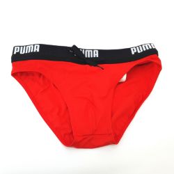 Bild von PUMA Badeslip Swim Men Logo Schwimmbekleidung rot S Herrenschwimmen