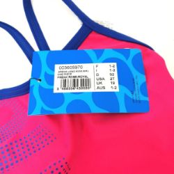 Bild von Arena Badeanzug Mädchen Logo Einteiler Schwimmbekleidung XXS-XL Swim