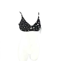 Bild von Seafolly Women''s Twist Front Bralette Bikini Schwarz 8 Bikinis Damen Bademode