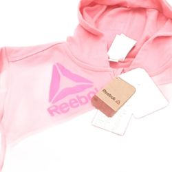 Bild von Reebok ES FZ Mädchen Kapuzenjacke Rosa XS Squpnk Laufen Kinder Jacken