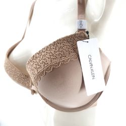 Bild von Calvin Klein Damen Push Up BH Honey Almond 75D Unterwäsche Büstenhalter Hauptmodell Elegant