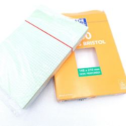 Bild von Oxford Bristol Karteikarten A5 Karo 5x5mm 100 Stk Etui 14,8 x 21 cm Schreibwaren