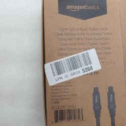 Bild von Amazon Basics Optisches Audiokabel Toslink 3m Video Audio Kabel