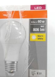 Bild von Osram LED Teardrop 60W E27 Äquivalent Warmweiß Beleuchtung Lampe