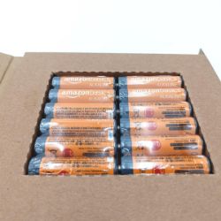 Bild von Amazon Basics Lot de 12 piles alcalines Typ AA 1,5 V 2875 mAh design variable 