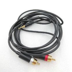 Bild von Amazon Basics PBH19822 Cinch Audiokabel 3,5mm Klinkenstecker 2x Audio HiFi Stereo Adapter