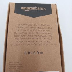 Bild von Amazon Basics Micro HDMI zu HDMI Kabel Adapter TV 8m Audio Adapter