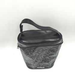 Bild von Miniland Thermibag Isolier-Doppeltasche Babyflaschen Isolierflasche Silber Schwarz 8413082893217 Silver 12