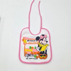 Bild von Disney Minnie Mouse Latz Schwamm Lätzchen Schlupf Tuch Baby Kinder