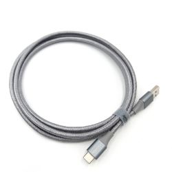 Bild von Amazon Basics USB Typ C auf Typ A Nylonkabel - Doppelgewebt - Langlebig - Zuverlässig