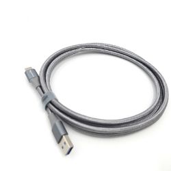 Bild von Amazon Basics USB Typ C auf Typ A Nylonkabel - Doppelgewebt - Langlebig - Zuverlässig