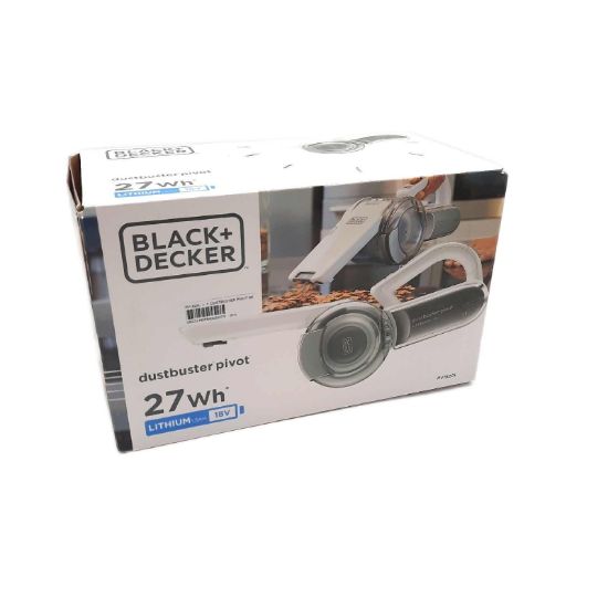 Bild von BLACK+DECKER Hand-Tischstaubsauger 27W Selbstreinigender Filter Kraftvoll Staubsaugerasers;